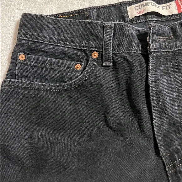 Levi's Men's Black Jeans. 32x32. NWOT - Picture 6 of 6